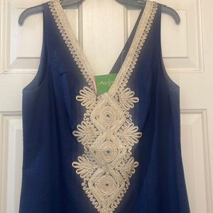 Beautiful true navy blue Lilly Pulitzer .brand new.